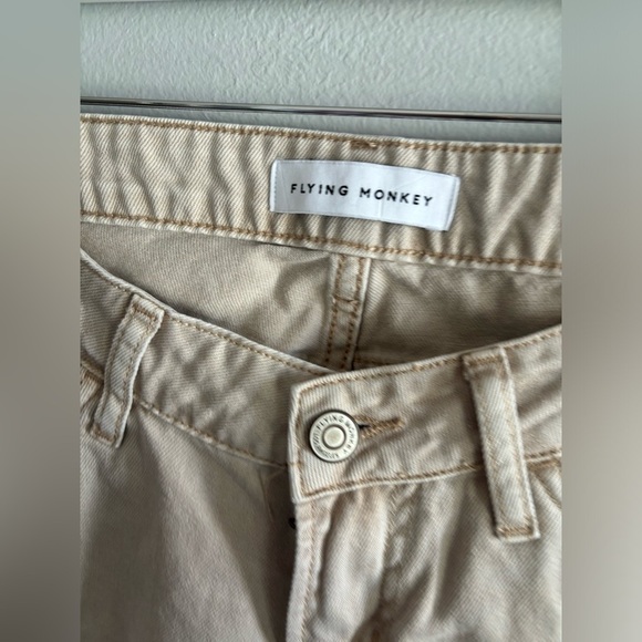 FLYING MONKEY LOW RISE WIDE LEG JEAN (SIZE 25) - Picture 4 of 8